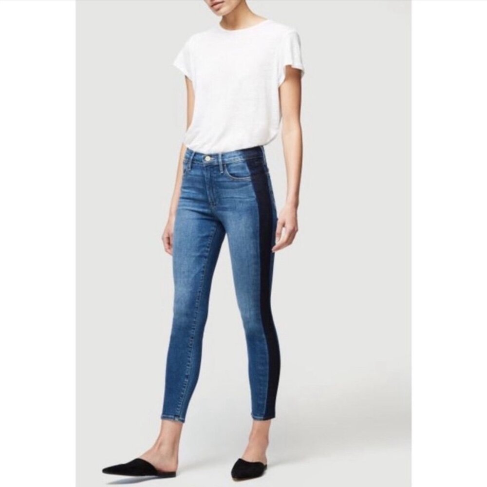 Frame Le High Skinny Crop